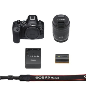 Canon EOS R6 Mark II Mirrorless Camera with RF 24-105mm f/4-7.1 IS STM Lens & Essentials Kit – Full-Frame 24.2MP 4K Camera