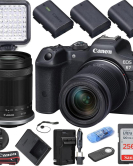 Canon EOS R7 Mirrorless Camera with RF-S 18-150mm f/3.5-6.3 IS STM Lens and Essentials Kit Bundle Canon EOS R7 Mirrorless Camera with RF-S 18-150mm f/3.5-6.3 IS STM Lens and Essentials Kit Bundle
