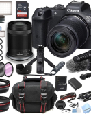 Canon EOS R7 Mirrorless Camera with RF-S 18-150mm f/3.5-6.3 IS STM Lens and Essentials Kit Bundle Canon EOS R7 Mirrorless Camera with RF-S 18-150mm f/3.5-6.3 IS STM Lens and Essentials Kit Bundle
