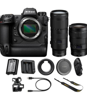 Nikon Z 9 Mirrorless Camera Bundle with Included Value – 45.7MP Flagship Full-Frame Professional Kit