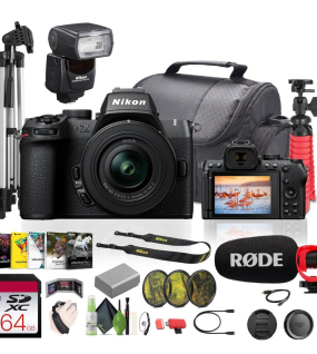 Nikon Z50II Mirrorless Camera Bundle with Included Value – 20.9MP APS-C Hybrid Creator Kit